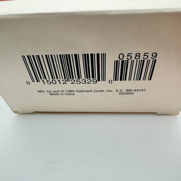 Hallmark 1995 Keepsake Ornament Wish List By Tender Touches QX5859 Vintage - Picture 4 of 10